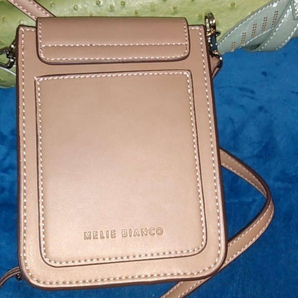 Anthropologie🆕Melie Bianco🌿Jesse Crossbody in TAUPE - Picture 9 of 11